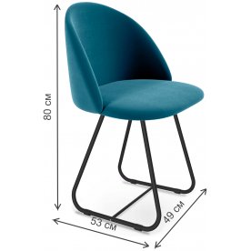 Стул на металлокаркасе SHT-ST35/S38