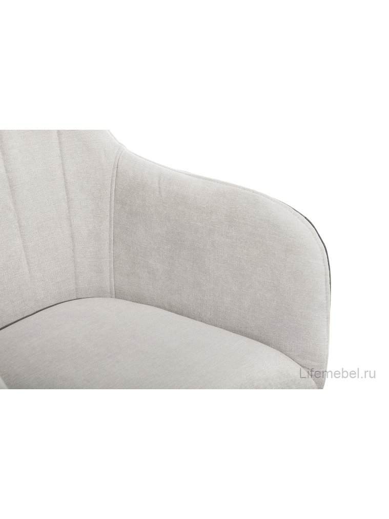 Стул Stef light grey / black