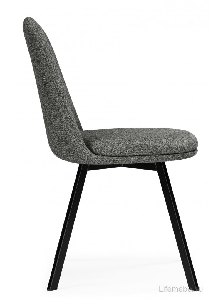 Стул Texas 2 светло-серый поворотный / черный