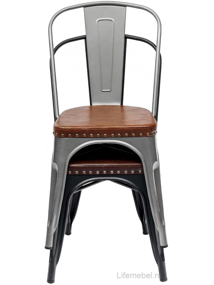 Стул Тиоли серебристый