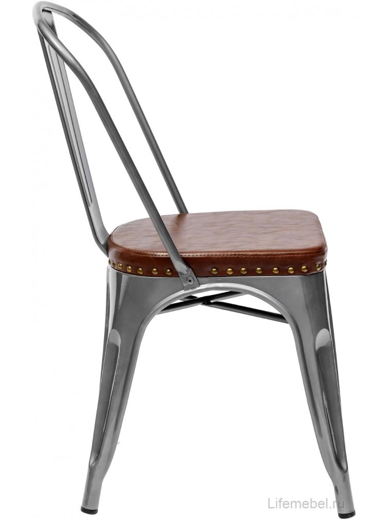 Стул Тиоли серебристый