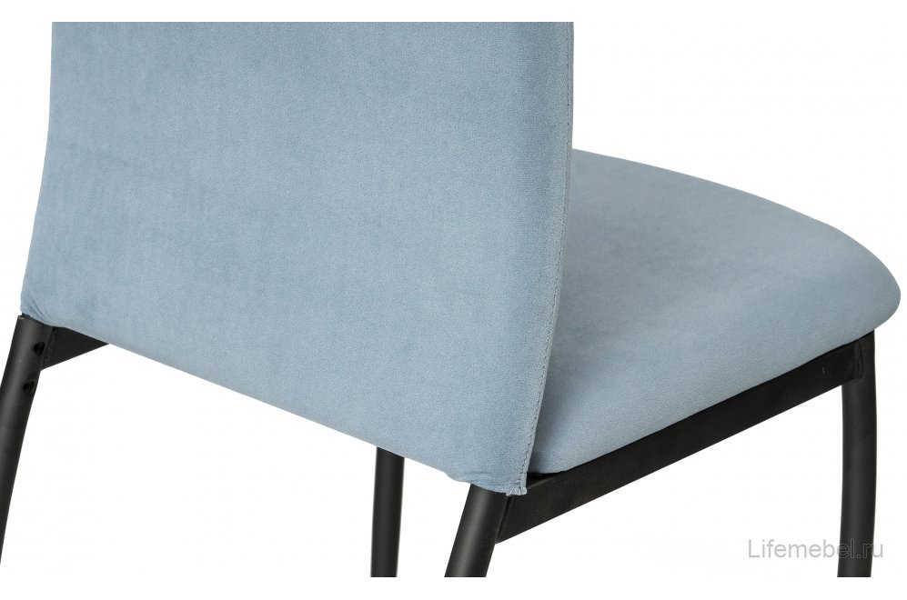 Стул Tod light blue / black
