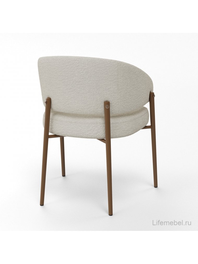 Стул Tranquil Zenith бежевый / золотой