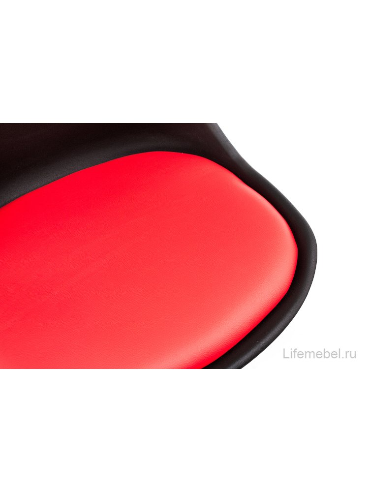 Стул Tulip черный / красный