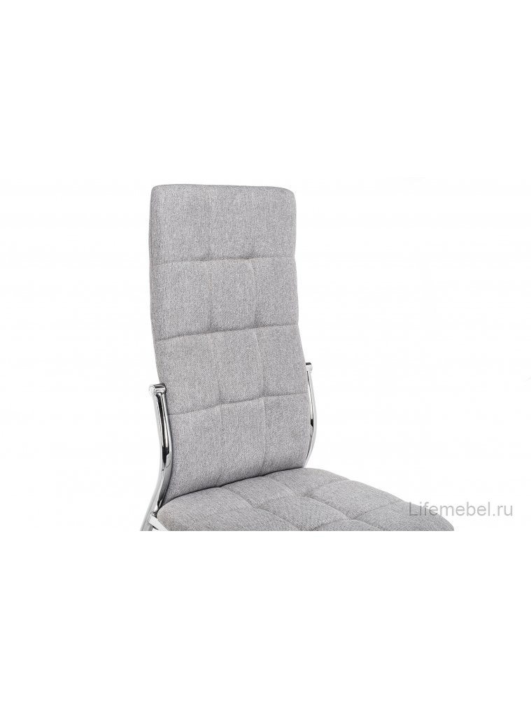 Стул на металлокаркасе Farini светло-серый / хром