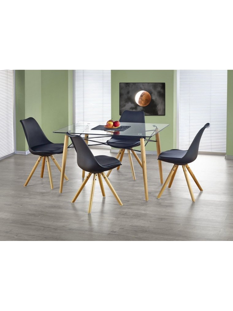 Деревянный стул K201 черный