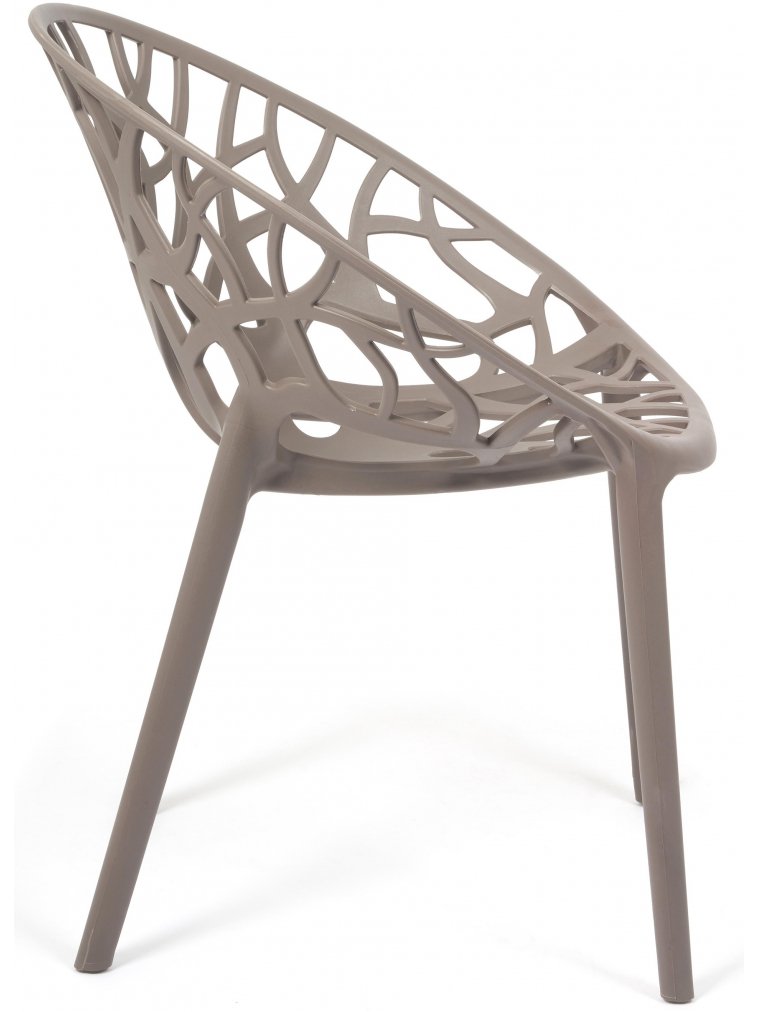 Пластиковый стул Bush mod. 017 серый