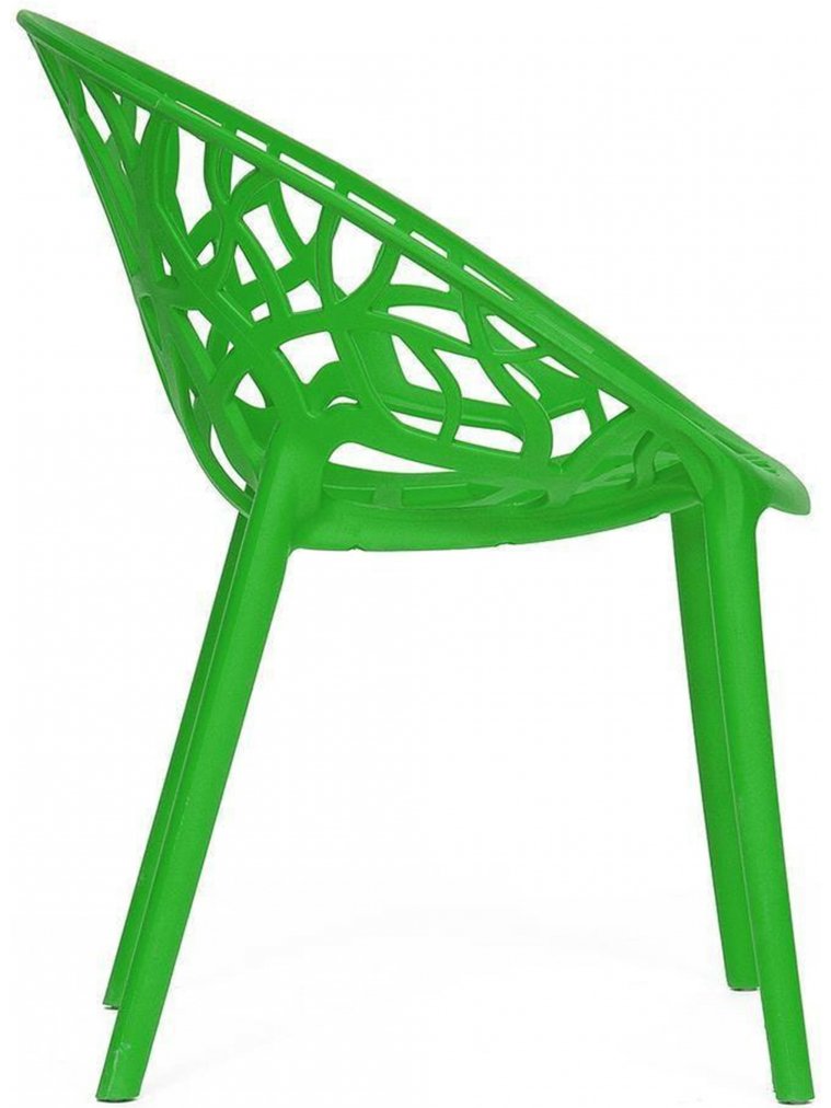 Пластиковый стул Bush mod. 017 зеленый