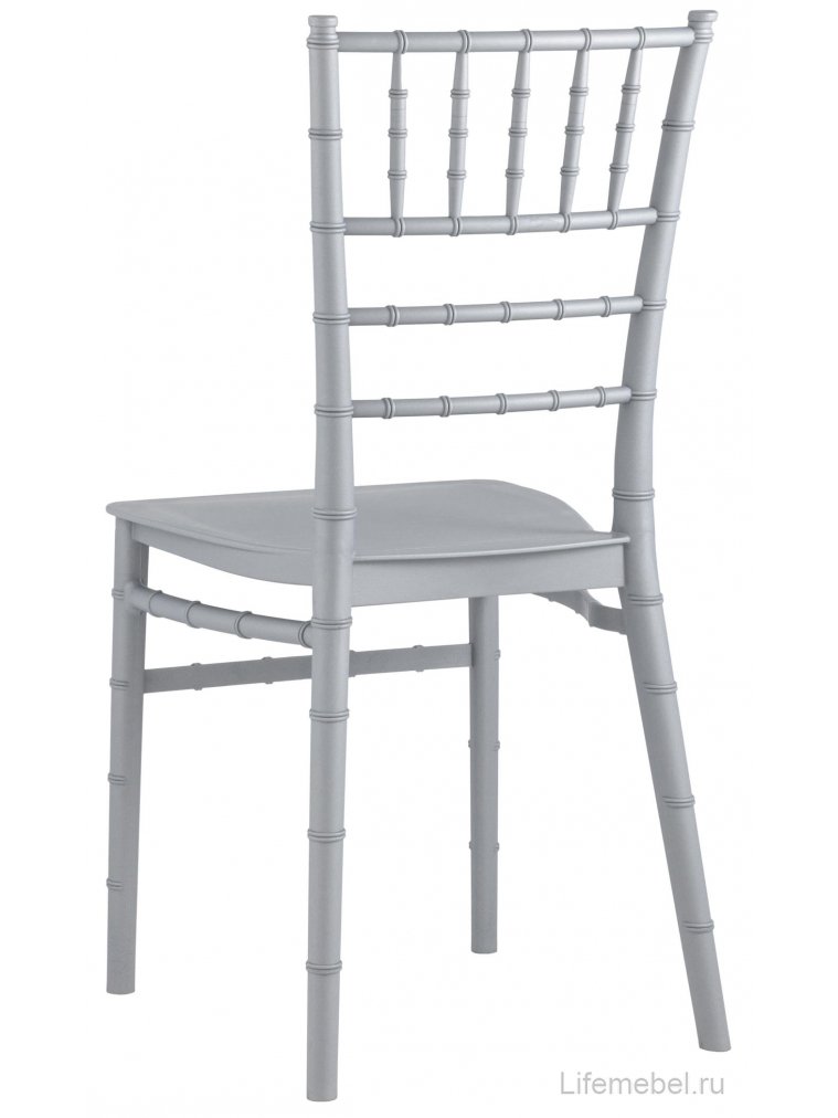 Пластиковый стул Батилд серебряный