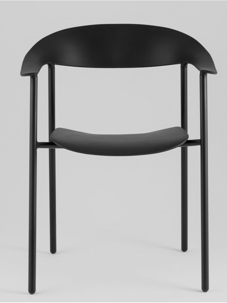 Пластиковый стул Сайли черный
