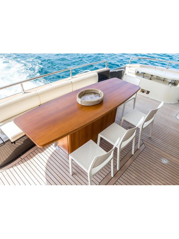 Пластиковый стул Emi слоновая кость