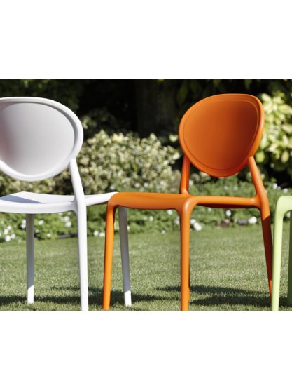 Пластиковый стул Gio оранжевый