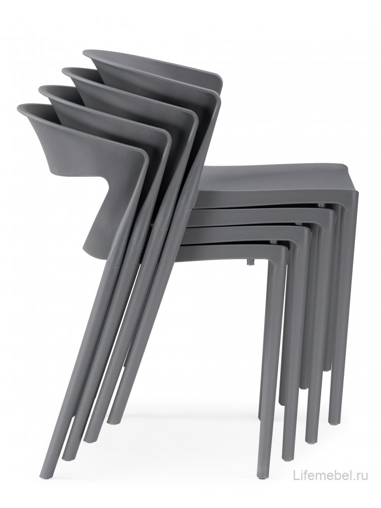 Пластиковый стул Градно серый