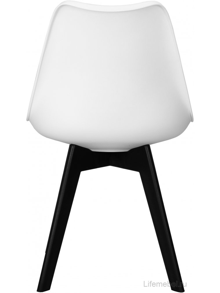 Пластиковый стул Harry белый / черный