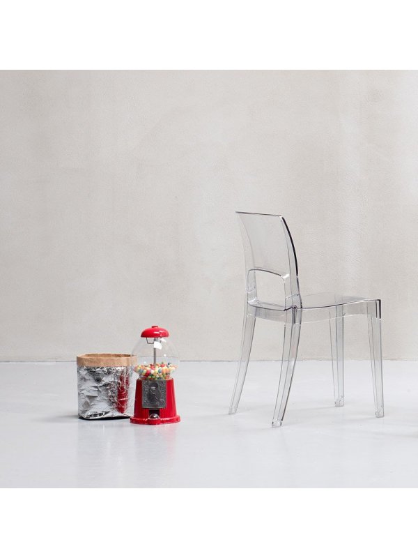 Пластиковый стул Isy Antishock прозрачный