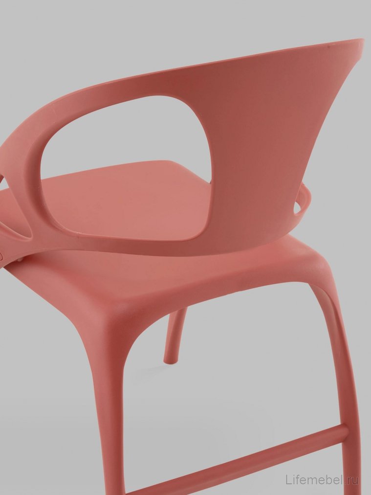 Пластиковый стул Эллара бордо