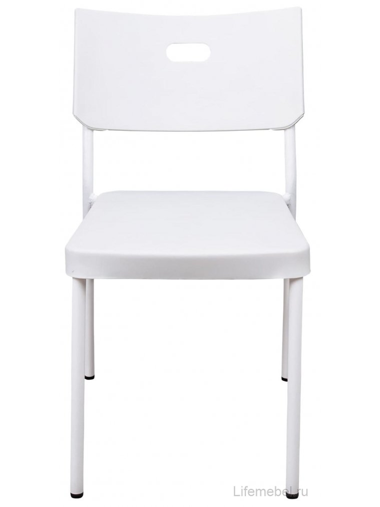 Пластиковый стул Lou белый