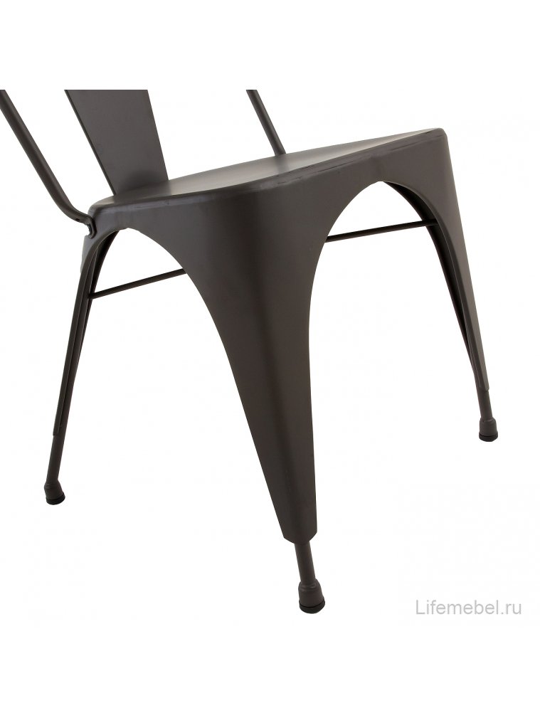 Пластиковый стул Malibu графит