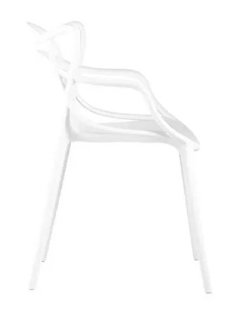 Пластиковый стул Masters белый