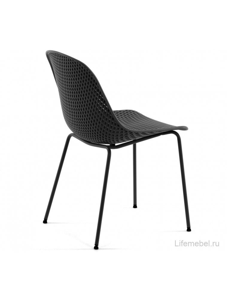 Стул на металлокаркасе Quinby серый