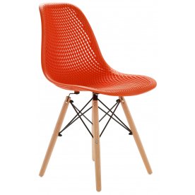 Пластиковый стул Eames DSW Grid DC122