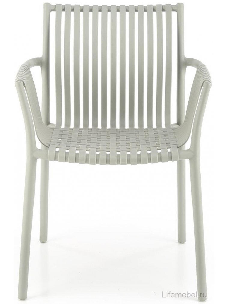 Пластиковый стул K492 серый