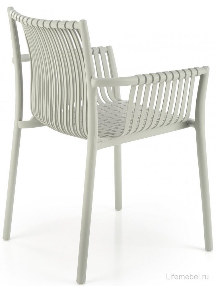 Пластиковый стул K492 серый