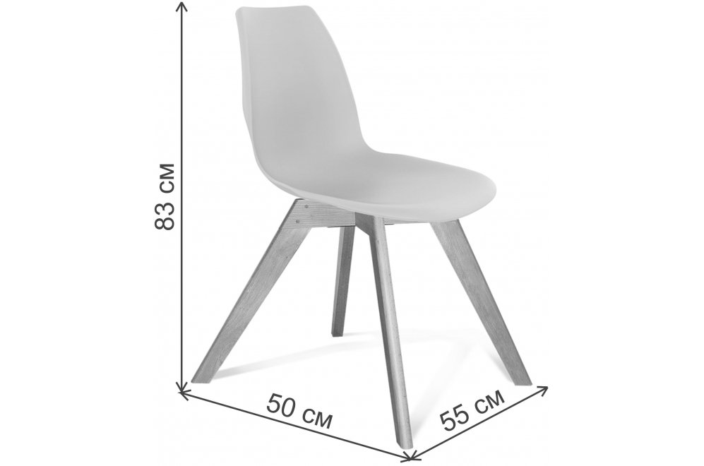 Пластиковый стул SHT-ST29/S39 зеленый ral6018 / белый патина серебро