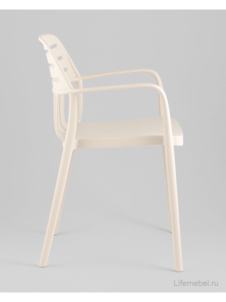 Пластиковый стул Siena бежевый