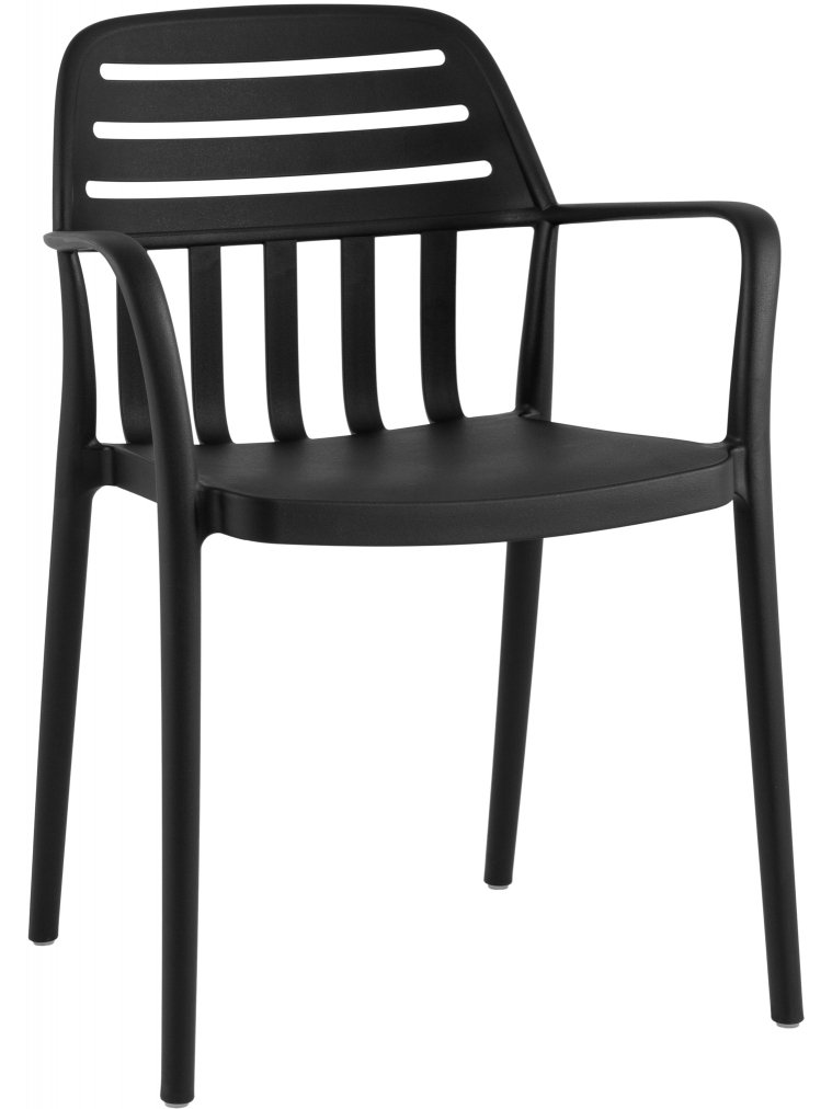 Пластиковый стул Siena черный