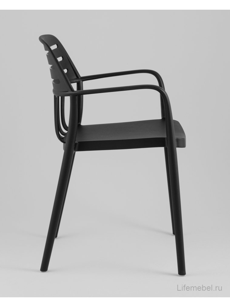 Пластиковый стул Siena черный