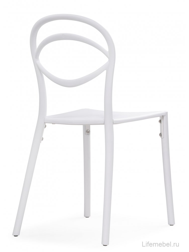 Пластиковый стул Simple white
