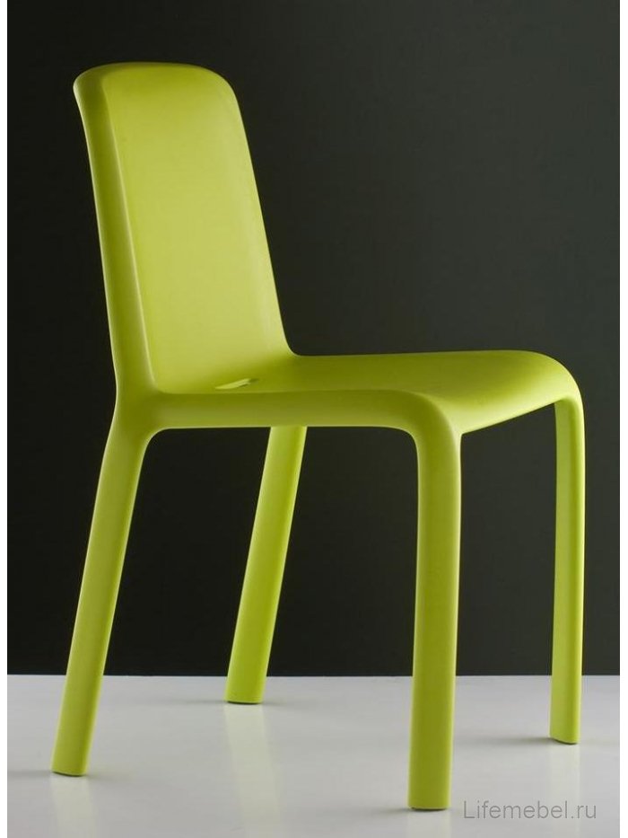 Пластиковый стул Snow зеленый