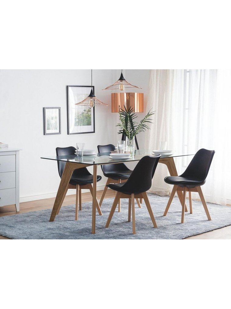 Пластиковый стул Eames Bon черный
