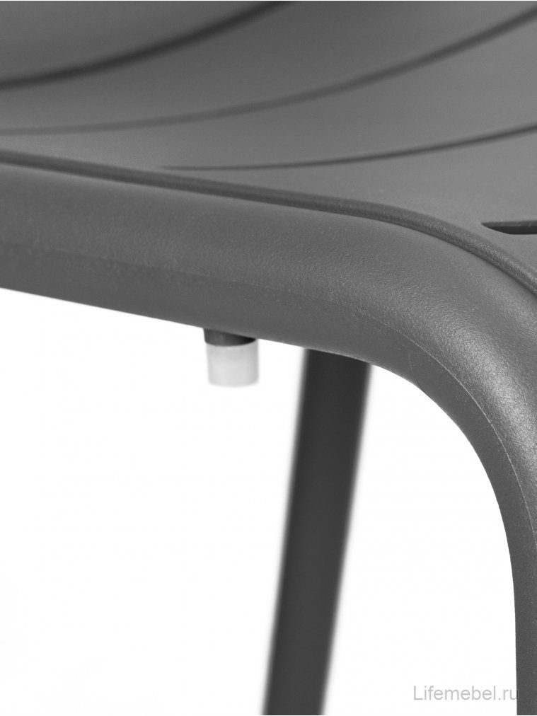 Пластиковый стул Tim темно-серый