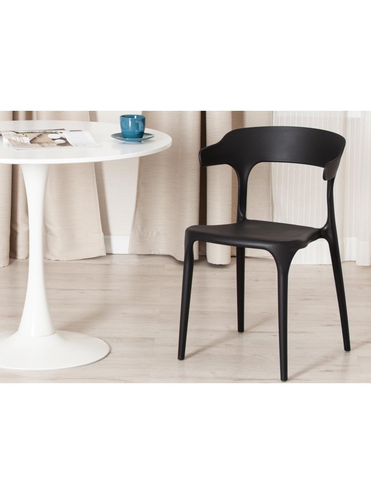 Пластиковый стул Ton (mod. PC33) черный (black 3010)