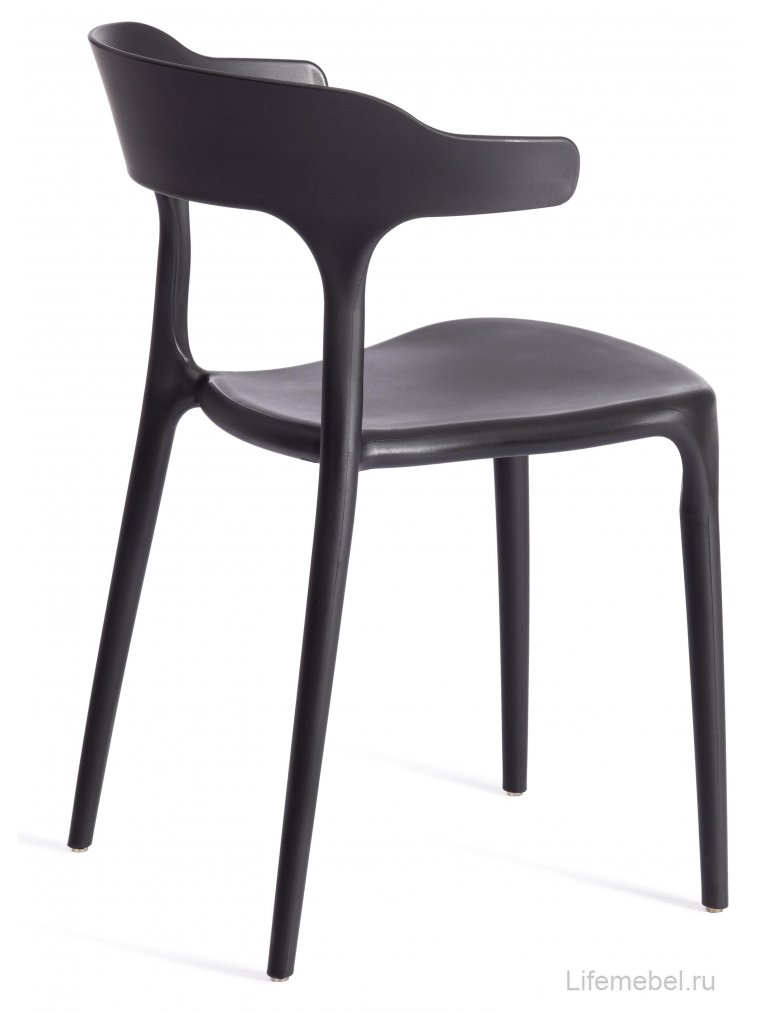 Пластиковый стул Ton (mod. PC33) черный (black 3010)