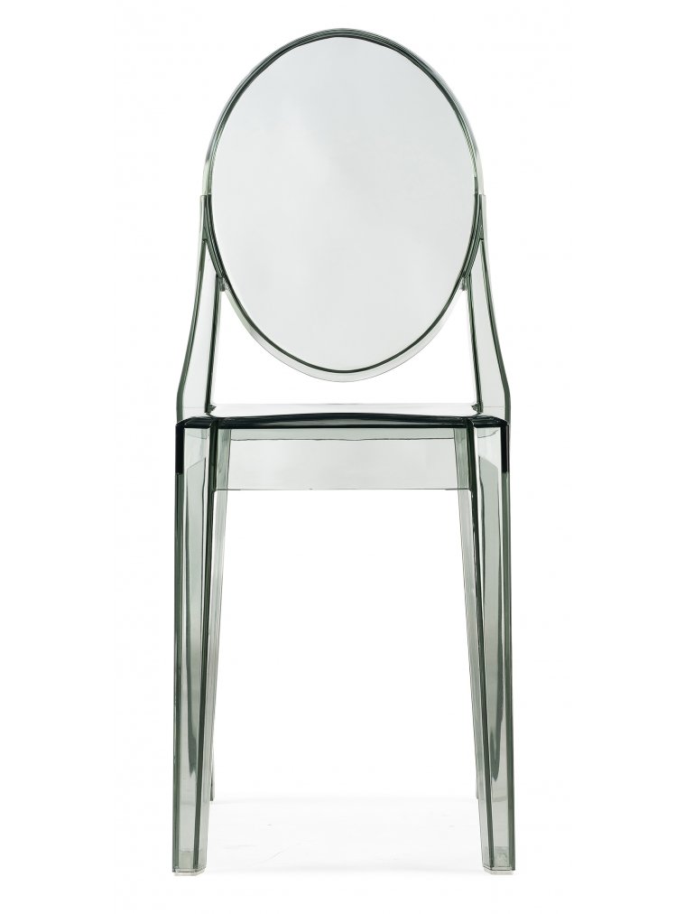 Пластиковый стул Victoria clear gray