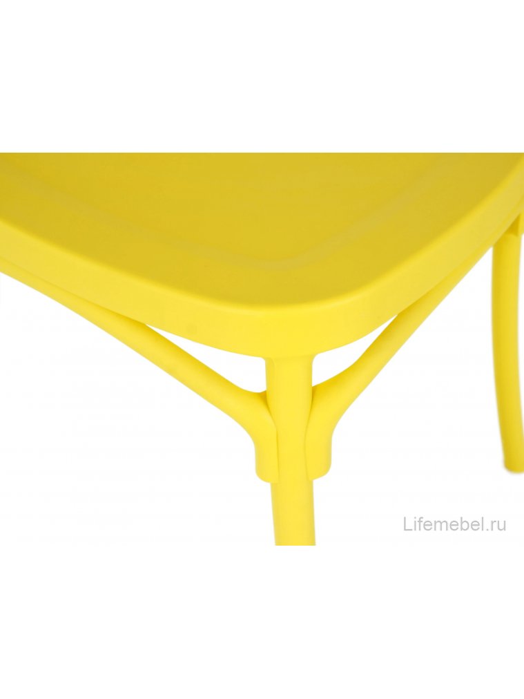 Пластиковый стул Bertram желтый