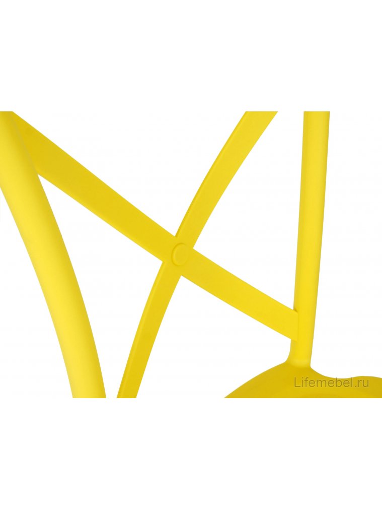 Пластиковый стул Bertram желтый