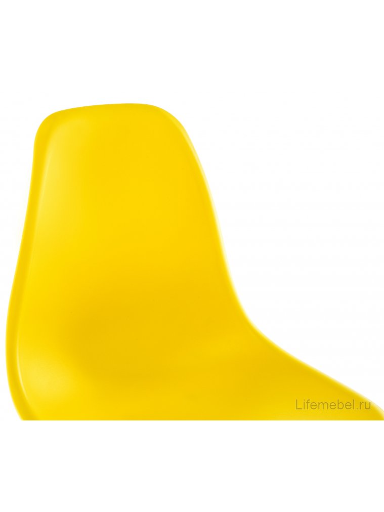 Стул Cindy Eames mod. 001 yellow / natural