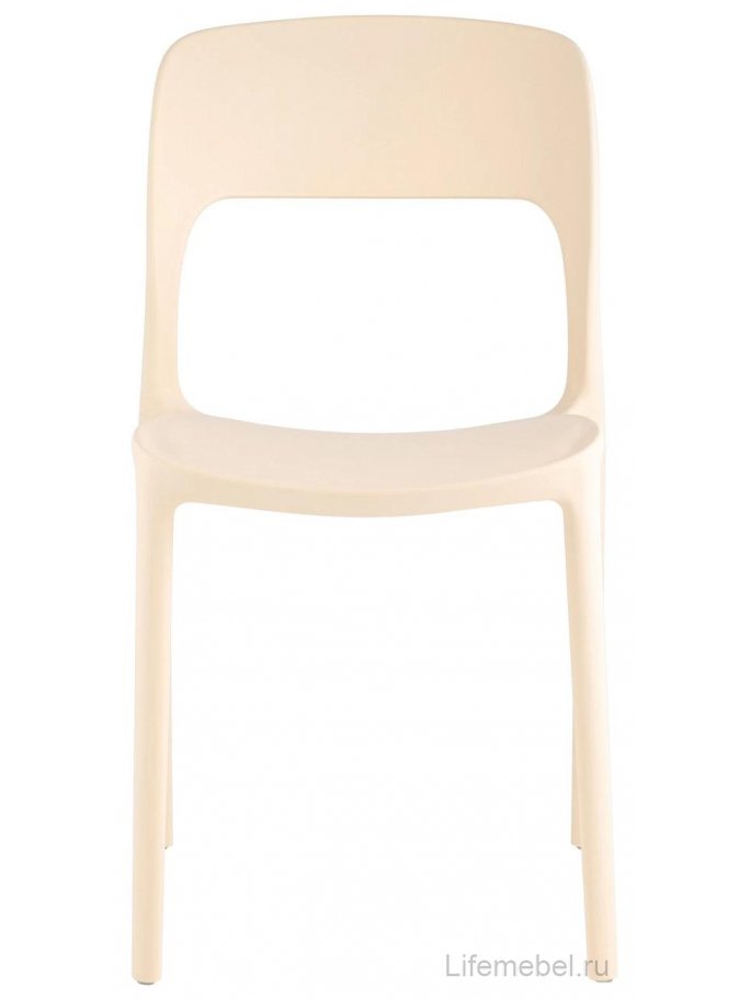 Пластиковый стул Ганс бежевый