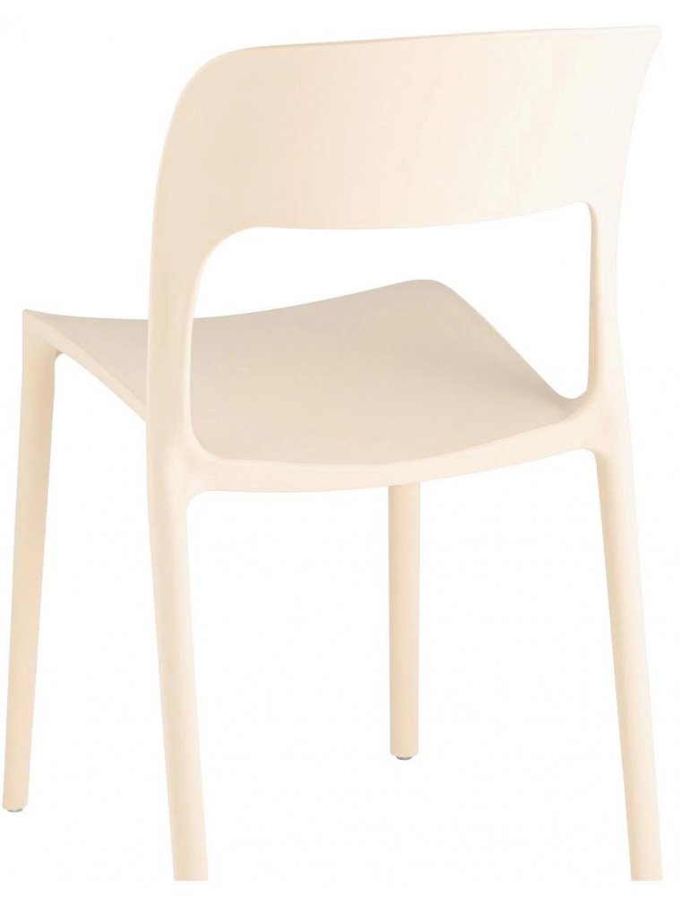 Пластиковый стул Ганс бежевый