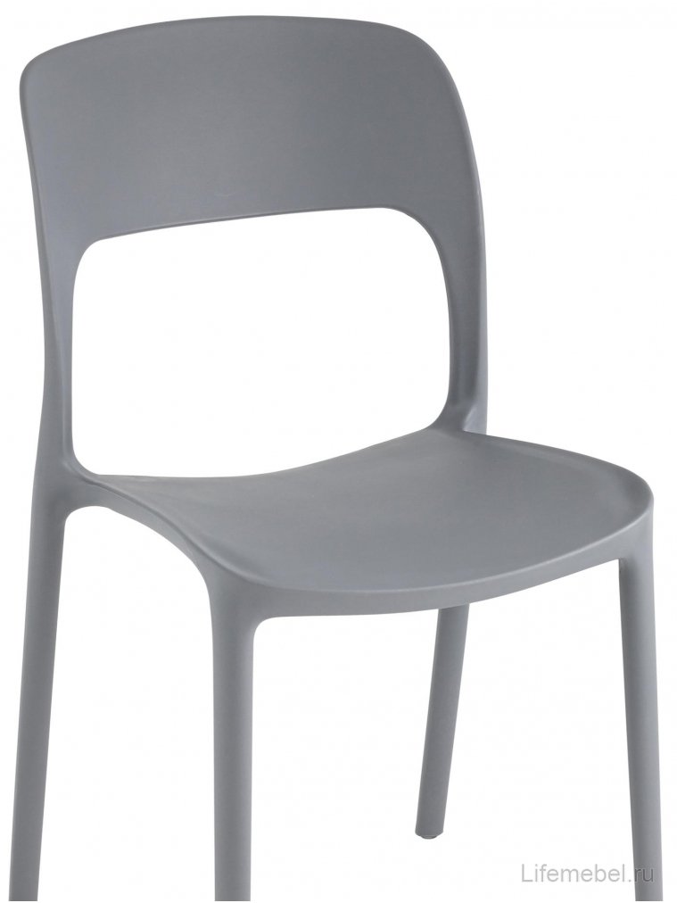 Пластиковый стул Ганс серый