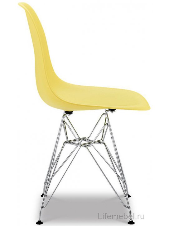 Стул пластиковый PM073 желтый