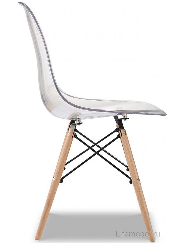 Стул пластиковый PW071PC прозрачный