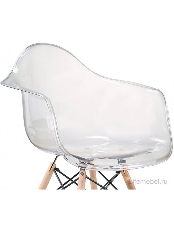 Стул пластиковый PW082PC прозрачный