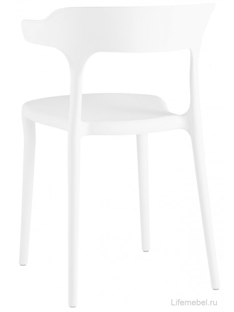 Пластиковый стул Салли белый