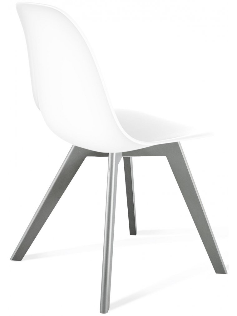 Стул SHT-S39 белый / серый