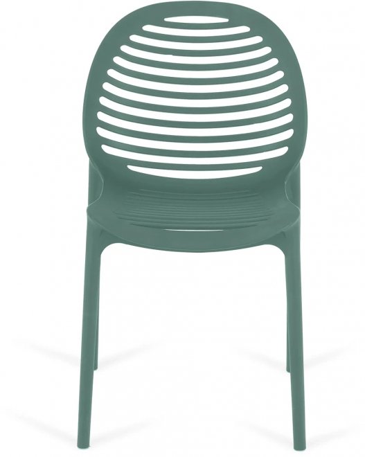 Пластиковый стул Spike зеленый